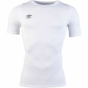 Umbro CORE SS CREW BASELAYER Pánské sportovní triko, bílá, velikost