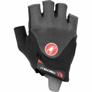 Castelli ARENBERG GEL 2 Pánské cyklistické rukavice, tmavě šedá, velikost