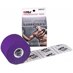 Ares KINESIO TAPE FIALOVA 5CM X 5M Sportovní tejp, fialová, velikost