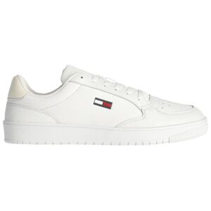 Tommy Hilfiger TOMMY JEANS CITY LEATHER CUPSOLE Pánské tenisky, bílá, velikost