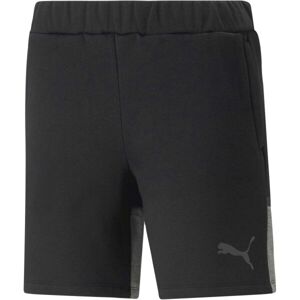 Puma TEAMCUP CASUALS SHORTS W Dámské sportovní šortky, černá, velikost