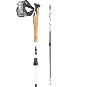 Leki CROSS TRAIL FX SUPERLITE Cross trail hole, bílá, velikost