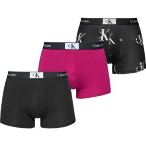 Calvin Klein TRUNK 3PK Pánské trenky, černá, velikost