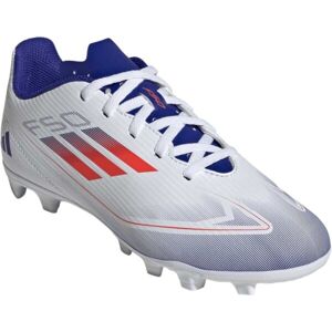 adidas F50 CLUB FXG J Dětské kopačky, bílá, velikost