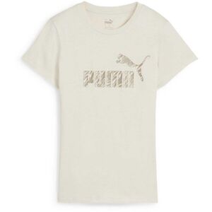 Puma ESSENTIALS + ANIMAL TEE Dámské triko, béžová, velikost