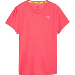 Puma RUN FAVORITES VELOCITY TEE W Dámské sportovní triko, oranžová, velikost