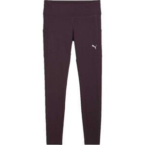 Puma RUN FAVORITES VELOCITY FL TIGHT Dámské legíny, vínová, velikost