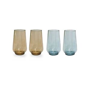 OMADA TRITAN PANGEA GLASS 0,55L SET Sada tritanových skleniček, mix, velikost