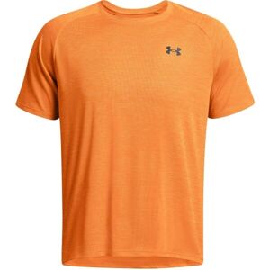 Under Armour TECH TEXTURED Pánské triko, oranžová, velikost