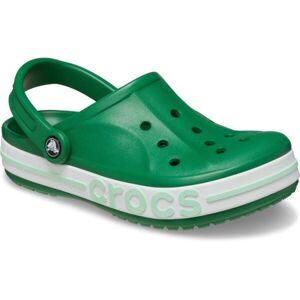 Crocs BAYABAND CLOG Unisex pantofle, zelená, velikost 45/46