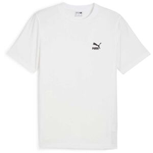 Puma CLASSICS SMALL LOGO TEE Pánské triko, bílá, velikost