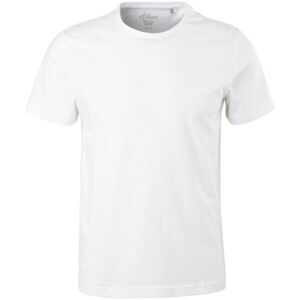 s.Oliver RL T-SHIRT SS NOOS Pánské tričko, bílá, velikost