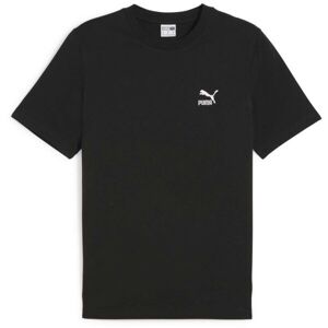 Puma CLASSICS SMALL LOGO TEE Pánské triko, černá, velikost