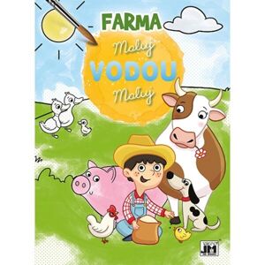 JIRI MODELS MALUJ VODOU FARMA Omalovánky, mix, velikost