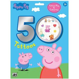PRASÁTKO PEPPA 50+ PRASÁTKO PEPPA Tetovací set, mix, velikost
