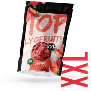TOPNATUR Lyofilizované jahody 125 G Lyofilizované jahody, , velikost