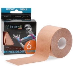 BronVit SPORT KINESIO TAPE CLASSIC Kinesio tejp, hnědá, velikost