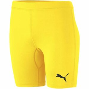 Puma LIGA BASELAYER SHORT TIGHT Pánské spodní trenky, žlutá, velikost L