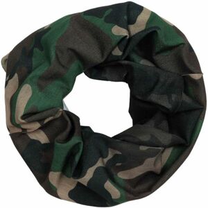 Finmark MULTIFUNCTIONAL SCARF Multifunkční šátek, khaki, veľkosť UNI