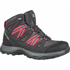 Salomon LEIGHTON MID GTX W Dámská hikingová obuv, tmavě šedá, velikost 36 2/3