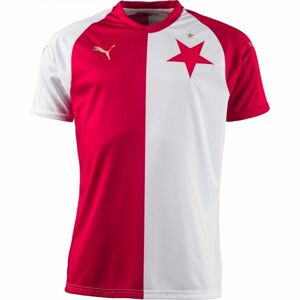 Puma SK SLAVIA CUP PRO Pohárový fotbalový dres, červená, velikost XS