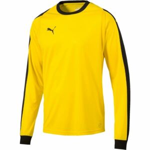 Puma LIGA JERSEY LONG SLEEVE TEE Pánské triko, žlutá, velikost