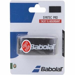 Babolat SYNTEC PRO Základní tenisový grip, černá, velikost UNI