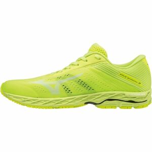 Mizuno WAVE SHADOW 3 Pánská běžecká obuv, reflexní neon, velikost 44.5
