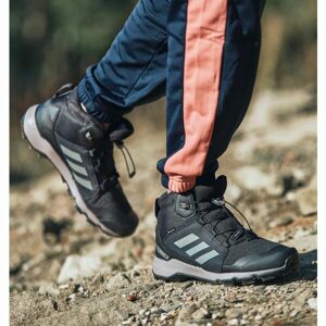 adidas TERREX MID GTX K Dětská outdoorová obuv, černá, velikost