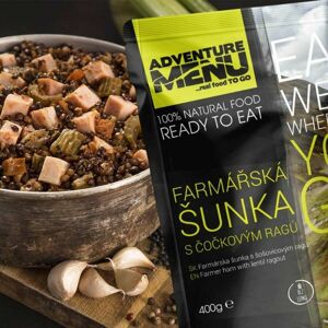 ADVENTURE MENU FARMÁŘSKÁ ŠUNKA S ČOČKOVÝM RAGU Outdoorová strava, , velikost UNI