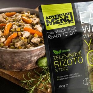 ADVENTURE MENU ZELENINOVÉ RIZOTO S TOFU Outdoorová strava, , velikost