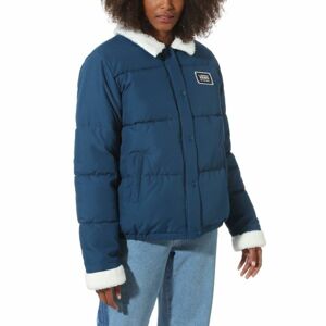 Vans WM FAWNER PUFFER JACKET Dámská zimní bunda, modrá, velikost L