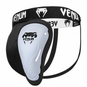 Venum CHALLENGER GROIN GUARD & SUPPORT Suspenzor, bílá, velikost