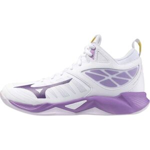Mizuno WAVE DIMENSION MID W Dámská sálová obuv, bílá, velikost 40.5