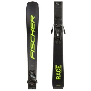 Fischer RC4 RACE JR+ FJ7 SLR Dětské sjezdové lyže, černá, velikost