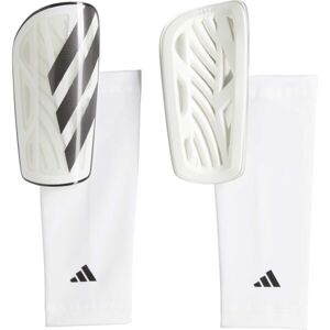 adidas TIRO SG LEAGUE Pánské fotbalové chrániče, bílá, velikost