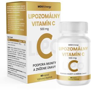 MOVIT ENERGY MOVIT LIPOZOMÁLNÍ VITAMIN C 500 MG 60 KAPSLÍ Doplněk stravy, bílá, velikost