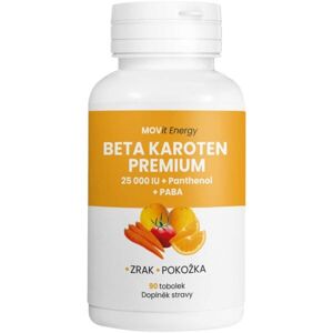 MOVIT ENERGY MOVIT BETA KAROTEN 25000 IU + PANTHENOL + PABA 90 TOBOLEK Doplněk stravy, , velikost