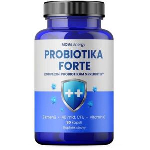 MOVIT ENERGY MOVIT PROBIOTIKA FORTE 90 VEGANSKÝCH KAPSLÍ Doplněk stravy, , velikost