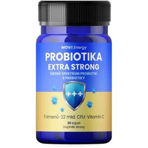 MOVIT ENERGY MOVIT PROBIOTIKA EXTRA STRONG 30 KAPSLÍ Doplněk stravy, , velikost
