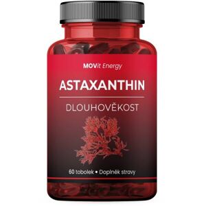 MOVIT ENERGY ASTAXANTHIN 8 MG DLOUHOVĚKOST 60 TOBOLEK Doplněk stravy, , velikost
