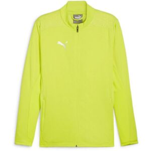 Puma TEAMFINAL TRAINING JACKET Pánská sportovní mikina, světle zelená, velikost