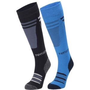 TENSON CORE SKI SOCK 2PK Unisex lyžařské ponožky, černá, velikost