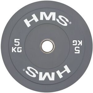 HMS BUMPER 5 KG x 50 MM Barevný bumper kotouč, tmavě šedá, velikost