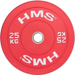 HMS BUMPER 25 KG x 50 MM Barevný bumper kotouč, červená, velikost