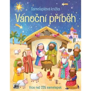 JIRI MODELS VÁNOČNÍ PŘÍBĚH Samolepková knížka, mix, velikost