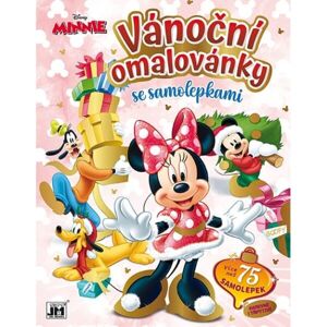JIRI MODELS MINNIE Vánoční omalovánky, mix, velikost
