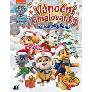 JIRI MODELS TLAPKOVÁ PATROLA Vánoční omalovánky, mix, velikost