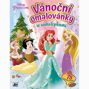JIRI MODELS PRINCEZNY Vánoční omalovánky, mix, velikost