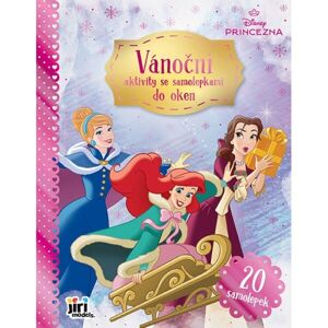 JIRI MODELS VÁNOČNÍ AKTIVITY SE SAMOLEPKAMI DO OKEN PRINCEZNY Kreativní set, mix, velikost